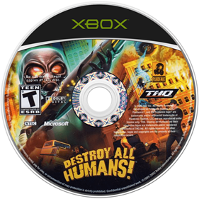 Destroy All Humans! - Disc Image