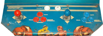 Final Blow - Arcade - Control Panel Image