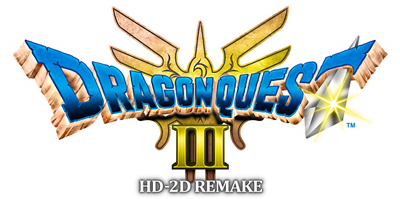 Dragon Quest III HD-2D Remake - Clear Logo Image