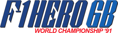 Nakajima Satoru F-1 Hero GB: World Championship '91 - Clear Logo Image