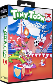 Tiny Toon Adventures 3 - Box - 3D Image