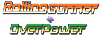 Rolling Gunner + Overpower - Clear Logo Image