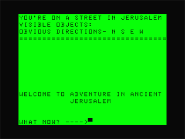 Jerusalem: Adventure 2 - Screenshot - Gameplay Image