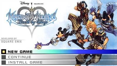 Kingdom Hearts: Birth by Sleep - Screenshot - Game Title Image