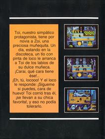 Toi Acid Game - Box - Back Image