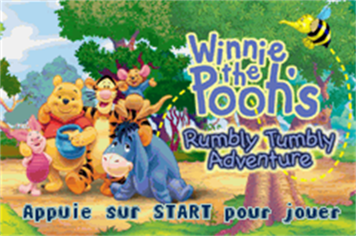 Winnie the Pooh's Rumbly Tumbly Adventure & Rayman 3 - Screenshot - Game Title Image