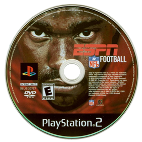 ESPN NFL Football - Disc Image