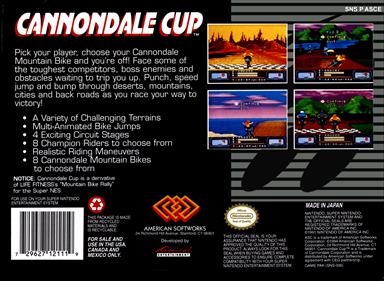 Cannondale Cup - Box - Back Image
