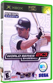 World Series Baseball 2K3 - Box - 3D Image