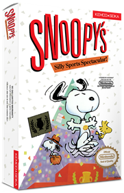 Snoopy's Silly Sports Spectacular! - Box - 3D Image