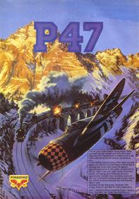 P47 Thunderbolt - Advertisement Flyer - Front Image