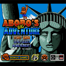 Abobo's Big Adventure - Screenshot - Game Title Image