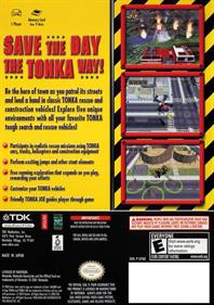 Tonka: Rescue Patrol - Box - Back Image