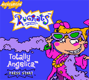 Rugrats: Totally Angelica - Screenshot - Game Title Image