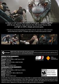 God of War - Fanart - Box - Back Image