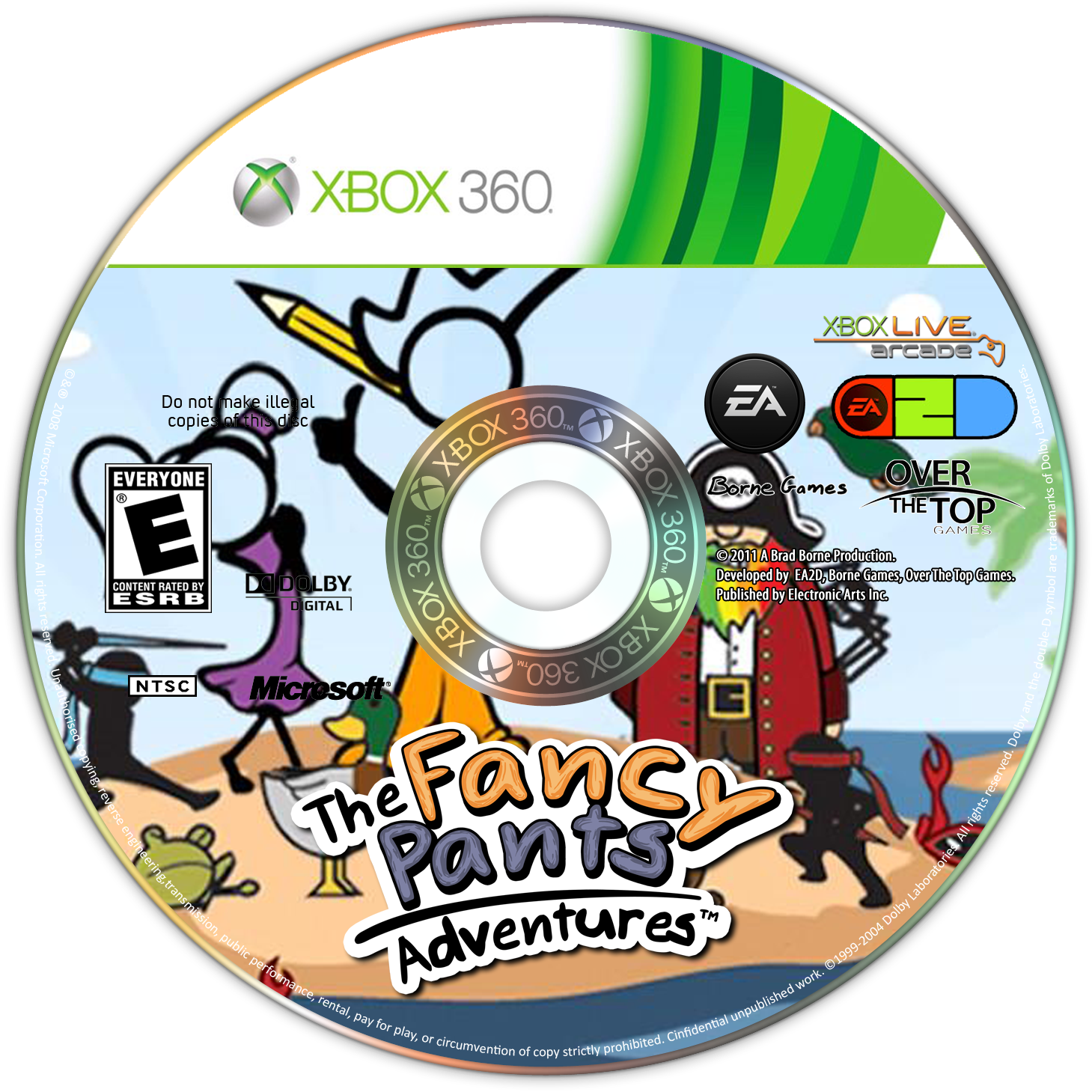 The Fancy Pants Adventures Images - LaunchBox Games Database