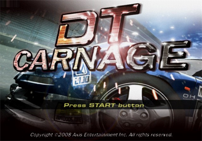 DT Carnage - Screenshot - Game Title Image
