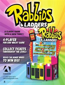 Rabbids & Ladders - Advertisement Flyer - Front Image