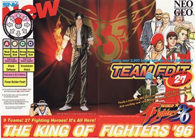 The King of Fighters '96 - Arcade - Controls Information Image