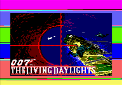 James Bond 007: The Living Daylights: The Computer Game - Screenshot - Game Title Image