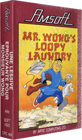 Mr. Wong's Loopy Laundry - Box - 3D Image