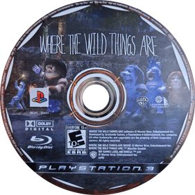 Where The Wild Things Are - Disc Image