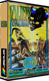 Alien Evolution  - Box - 3D Image