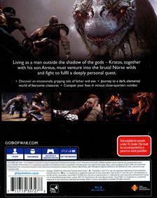 God of War - Box - Back Image