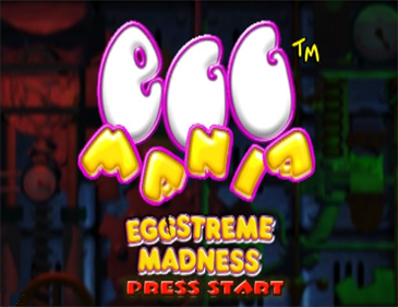 Egg Mania: Eggstreme Madness - Screenshot - Game Title Image