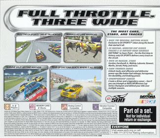NASCAR Thunder 2002 - Box - Back Image