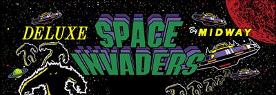 Space Invaders Deluxe - Arcade - Marquee Image