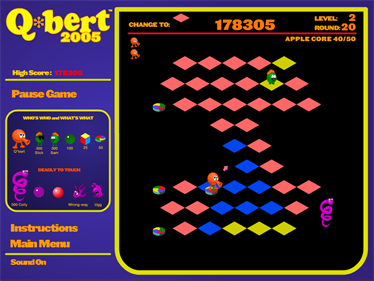 Q*bert 2005 - Screenshot - Gameplay Image