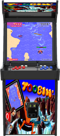 Toobin' - Arcade - Cabinet Image