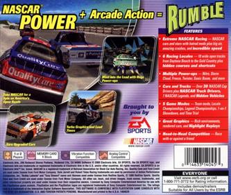 NASCAR Rumble - Box - Back Image