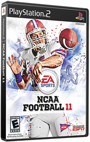 NCAA Football 11 - Box - 3D Image