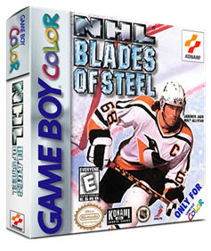 NHL Blades of Steel - Box - 3D Image