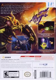 The Legend of Spyro: The Eternal Night - Box - Back Image