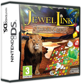 Jewel Link: Safari Quest - Box - 3D Image