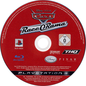 Cars Race-O-Rama - Disc Image