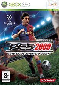 PES 2009: Pro Evolution Soccer - Box - Front Image