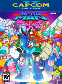 Mega Man: The Power Battle - Fanart - Box - Front Image