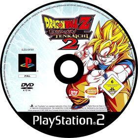 Dragon Ball Z: Budokai Tenkaichi 2 - Disc Image