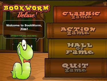 BookWorm Deluxe - Screenshot - Game Title Image
