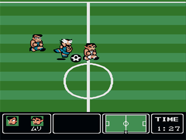 Nekketsu Koukou Dodgeball Bu Soccer Hen - Screenshot - Gameplay Image