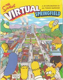 The Simpsons: Virtual Springfield - Box - Front Image
