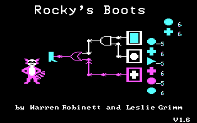 Rocky's Boots - Screenshot - Game Title Image