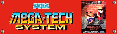 Bonanza Bros. (Mega-Tech) - Arcade - Marquee Image