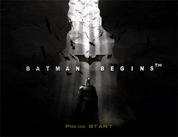 Batman Begins - Screenshot - Game Title Image