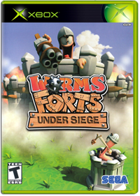Worms Forts: Under Siege - Box - Front - Reconstructed