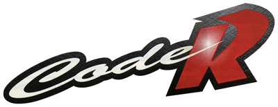 Code R - Clear Logo Image